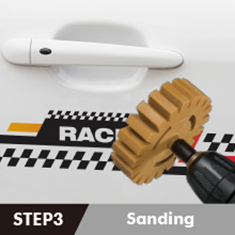 Advantage of 2 PCS Serrated Decal Remover Eraser Wheel