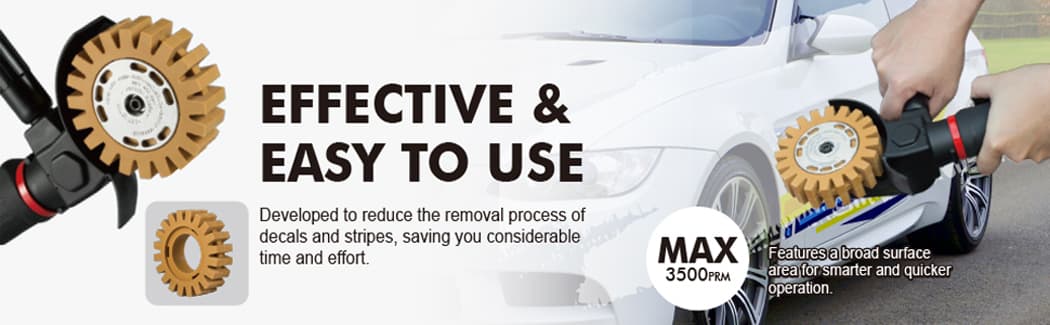 Hollow Serrated Eraser Wheel