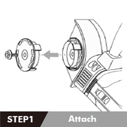 Hollow Serrated Eraser Wheel