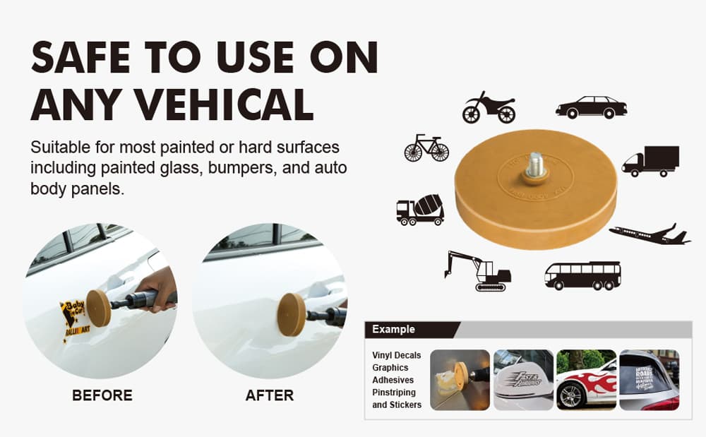 Advantage of Decal Remover Eraser Wheel
